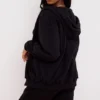 Storm Ink katoenen Hoodie met fleece binnenkant en ritssluiting