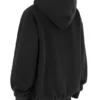 Storm Ink katoenen Hoodie met fleece binnenkant en ritssluiting