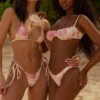 Antibes bikini top met beugels en bloemenprint