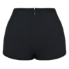Tahni zwarte Shorts met hoge taille