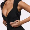 The Icon Zwarte Bandage Top