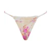 Toulouse bikini-onderstuk met bloemenprint en ruches