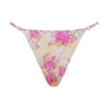 Toulouse bikini-onderstuk met bloemenprint en ruches
