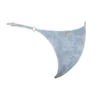 Toulouse blauw paisley bikini-onderstuk met ruches