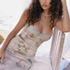 Venus Vintage bloemen midi-jurk