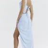 Vesper Soft Blue Maxi-rok