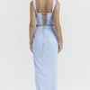 Vesper Soft Blue Maxi-rok