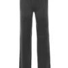 Yalina antracietkleurige kasjmiermix-broek