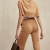Jionni Camel Hoodie van kasjmiermix